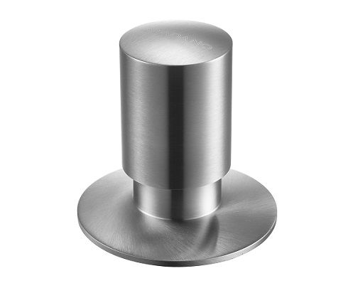 Vidage automatique : tirette inox brossé + panier inox