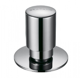 Vidage automatique : tirette inox brillante + panier inox